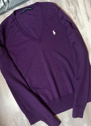 Светер пуловер ralph lauren 100% вовна