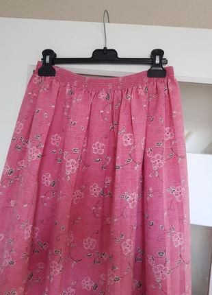 Нежная романтическая юбка плиссе3 фото