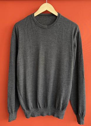 Merino wool оригинал мужской свитер джемпер размер l б у