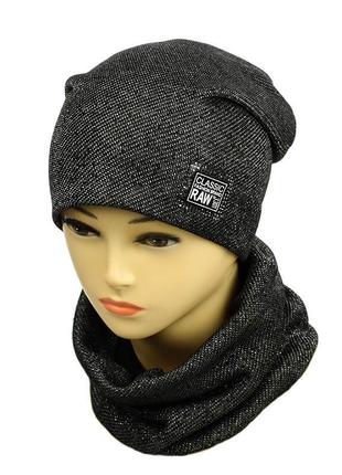 ● шапка й бафф із стильним патчем ●