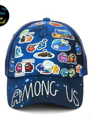 ● дитяча кепка на липучках - амонг ас / among us ●