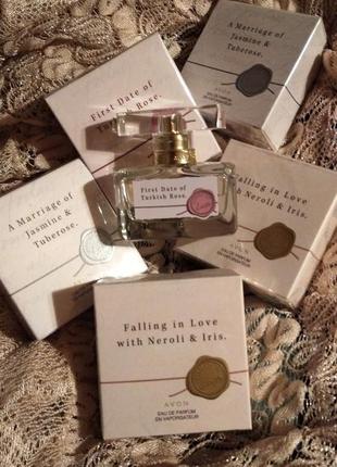 Парфумерна вода falling in love with neroli & iris avon