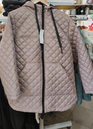 Куртка женская стильная стеганая демисезон1 фото