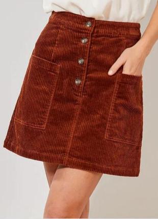 Вельветовая юбка kiabi
