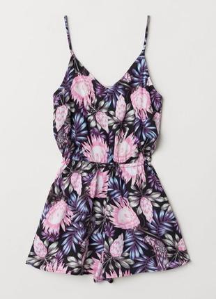 Комбинезон с шортами ромпер h&m