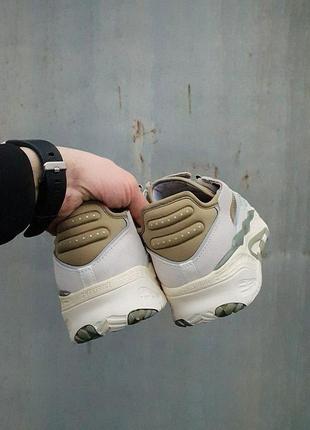 Чоловічі кросівки adidas niteball бежеві з хакі адідас найтбол у сітку весняні осінні3 фото