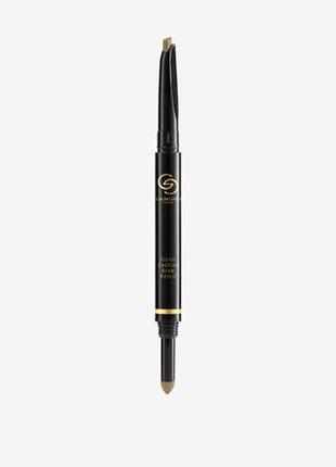 Двосторонній олівець-кушон для брів giordani gold iconic світлий 37976