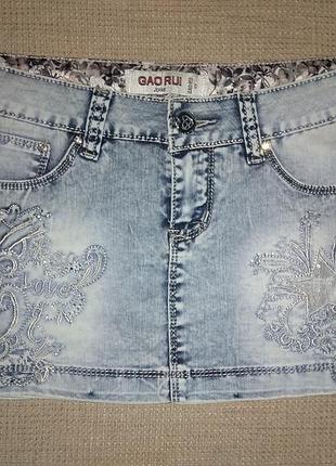 Джинсова спідниця