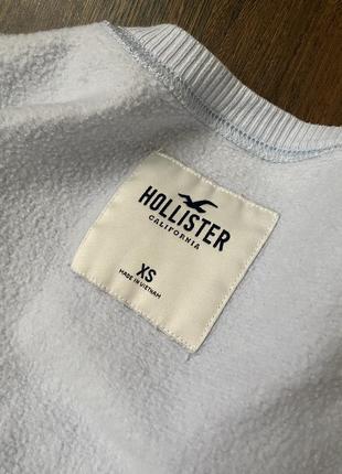 Стильное оверсайз худи с вышивкой shein, hollister3 фото