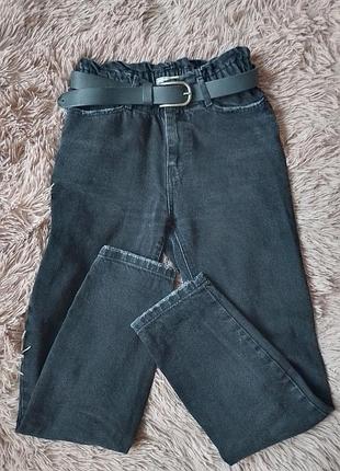 Джинсы черные pimkie