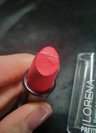 Сатинова губна помада lorena beauty satin lips №sl104 фото