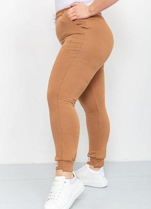 Спорт штаны женские демисезонные цвет коричневый3 фото