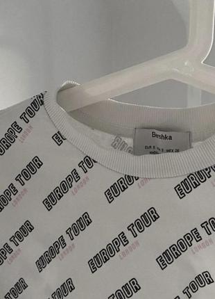 Вкорочений світшот толстовка худі кофта bershka zara