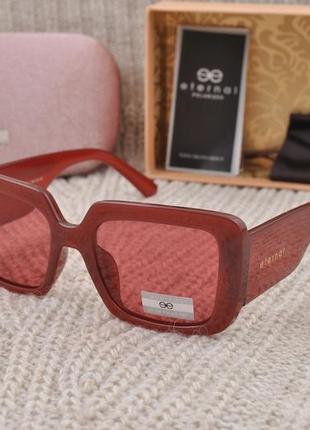Фірмові сонцезахисні жіночі окуляри  eternal polarized  et33711 фото