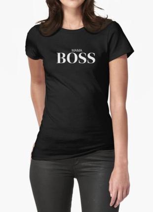 Жіноча футболка мама boss