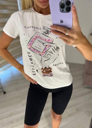 Жіноча футболка туреччина 🇹🇷 люкс якість 👍4 фото