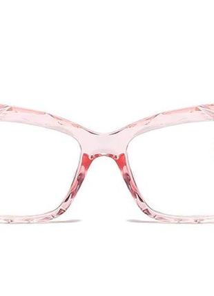 Жіночі іміджеві окуляри з захистом, стиль - diamond2 фото