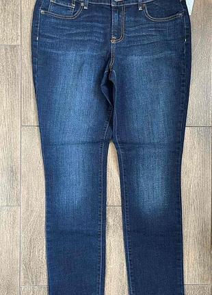 1, темно-сині стрейчеві джинси sweetheart skinny jeans олд неві old navy розмір 12 лонг 44-46 euro оригінал