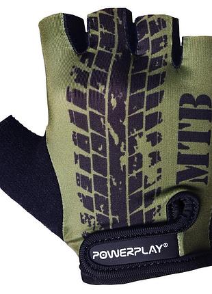 Спортивные перчатки для детей велоперчатки детские powerplay протектор зеленые xs...