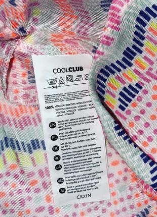 Стильне яскраве платячко, в поясі широка резинка. //бренд: cool club //розмір: 1225 фото