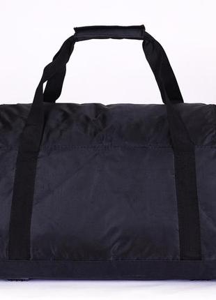 Практичная черная спортивная сумка с карманами для обуви водонепроницаемая  671 - 084 фото