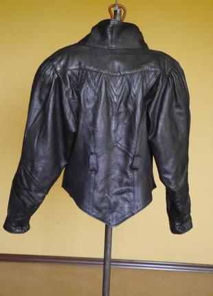 Куртка шкіряна бомбезна розмір s fiveroads2 фото