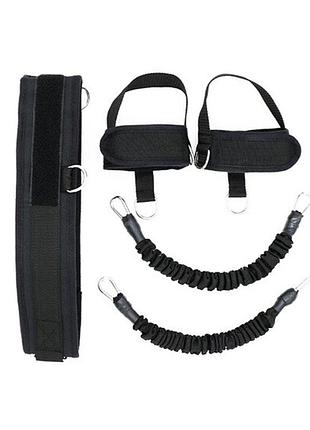 Эспандер dobetters dbt-l01 black для силовых упражнений ног 3шт