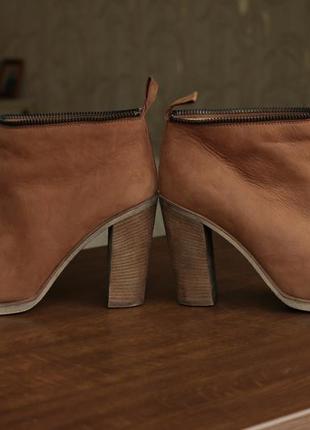 Женские нубуковые ботиночки maison martin margiela mm62 фото