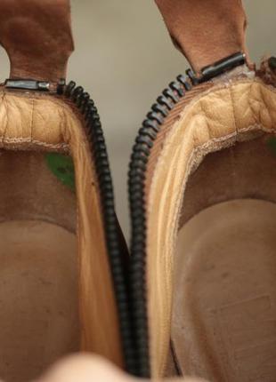 Женские нубуковые ботиночки maison martin margiela mm66 фото