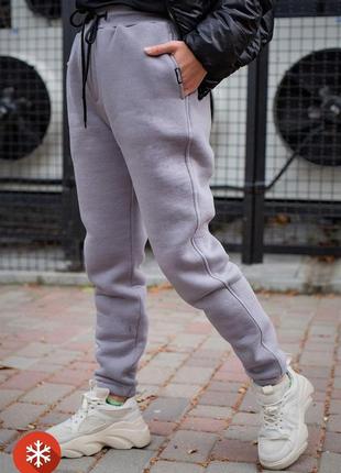 Спортивні штаны without basic gray fleece woman