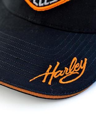 Бейсболка (3d) harley-davidson (лого)2 фото