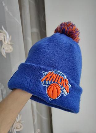 Шапка new era new york knicks nba шапка з помпоном 56-61 mlb nfl nhl2 фото