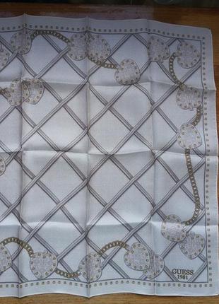 Шовкову хустку guess 1981 48*50