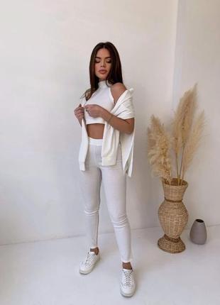 Костюм трійка з топом