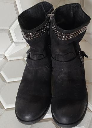 Ботинки, черевики жіночі зі шкіри wunderhaus shoes & more koln, p.392 фото