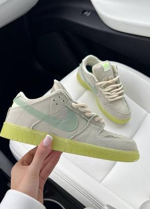 Nike sb dunk neon кросівки світяться у темряві