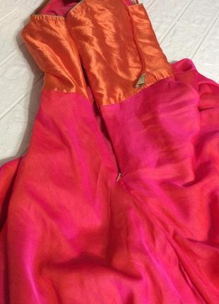 Платье женское солнцеклеш цыганское театральное сбоку молния с чашечками р.46-488 фото