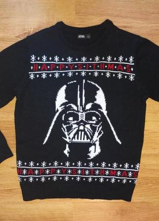Різдвяний светр star wars дарує вейдер розмір 40 l 48