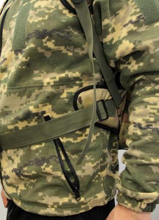 Рюкзак тактический 40л мультикам/пиксель армейский из кордуры, штурмовой рюкзак для военных походный ранец зсу6 фото