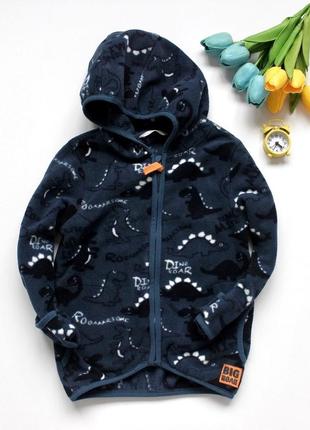 Кофта флісова, капюшонка, фліска smile 1,5-2 роки