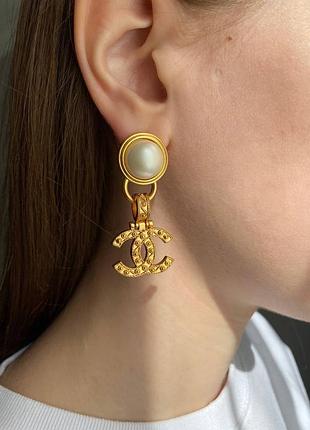 Брендовые серьги 5