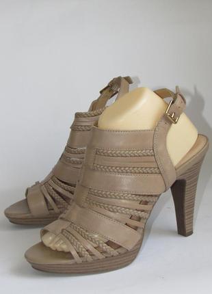 5 th avenue шикарні шкіряні жіночі босоніжки 40р ст. 25,5 см c13