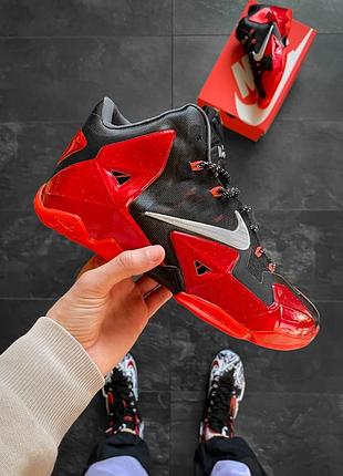 Мужские высокие кроссовки nike lebron 11 graffiti #найк