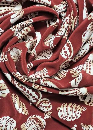 Шелковый платок стиль fabric frontline zürich швейцария /1095/4 фото