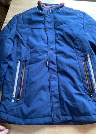 Куртка мужская синяя 56 размера спортивная