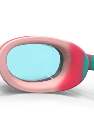 Дитячі окуляри для плавання в басейн nabaiji 100 xbase синьо-рожеві2 фото
