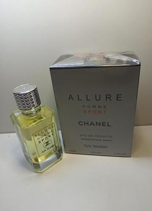 Чоловіча туалетна вода «allure homme sport burgundy chanel» (алюр хом спорт) 100 мл