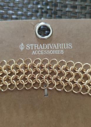 Аксесуар, ланцюжок, прикраса на шию, біжутерія stradivarius🎁3 фото