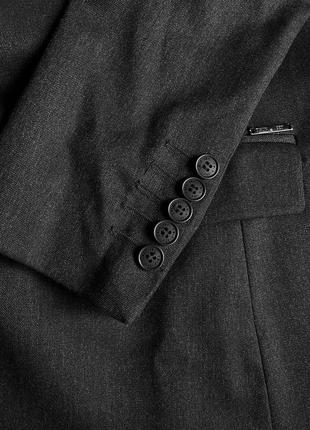 Twin set simona barbieri m сірий приталений піджак жакет3 фото
