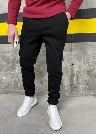 Базові зимові штани з боковими карманами